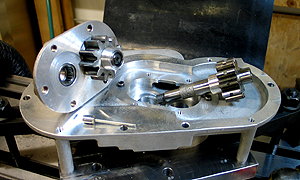 Original gears and gear cover